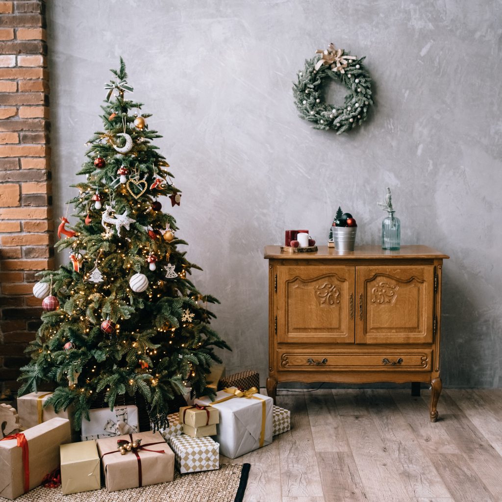 Luxurious sustainable Christmas